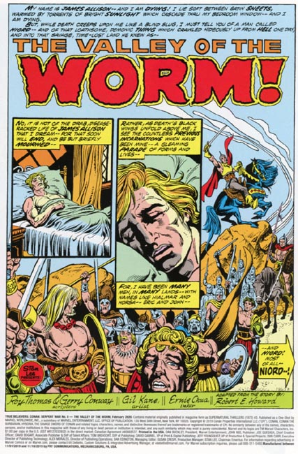 True Believers: Conan Serpent War #0