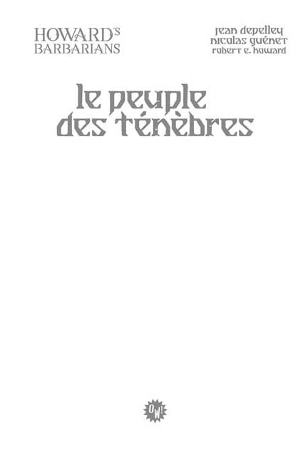 Howard's Barbarians: Le Peuple des T&eacute;n&egrave;bres