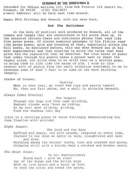 Servant of the Warsman #8