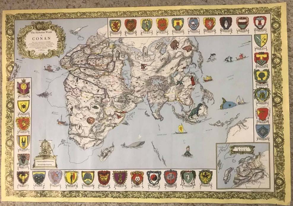 The Hyborian World of Conan