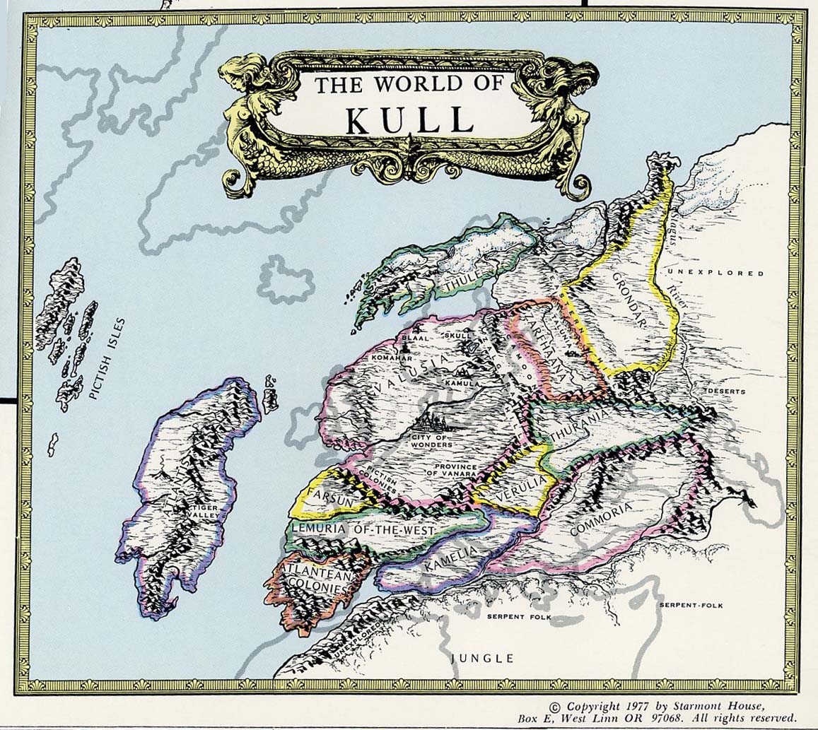 The Hyborian World of Conan