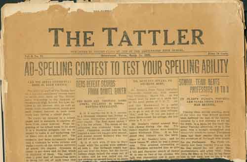 The Tattler Volume 3 Number 12