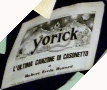 Yorick Fantasy Magazine 10/11