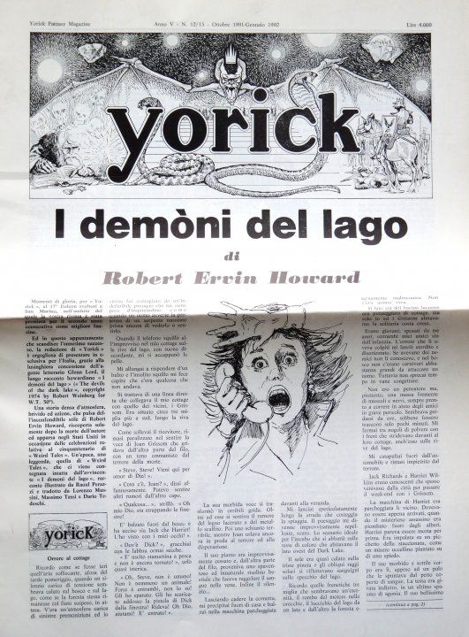Yorick Fantasy Magazine 12/13