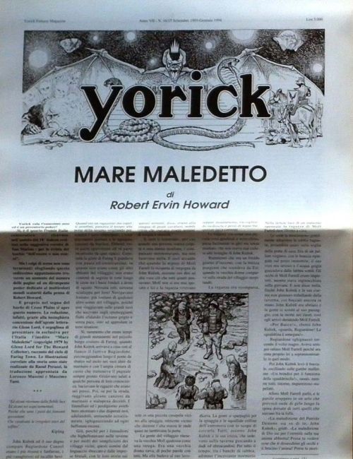 Yorick Fantasy Magazine 16/17