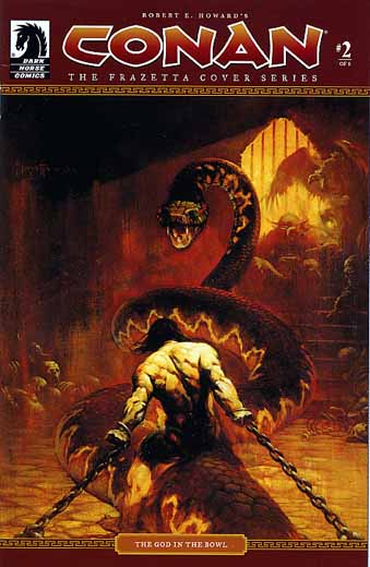 Conan - The Frazetta Cover Series #2: The God in the Bowl
