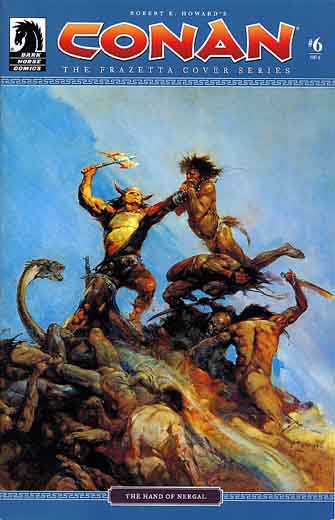 Conan - The Frazetta Cover Series #6: The Hand of Nergal