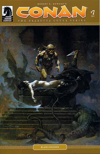 Conan - The Frazetta Cover Series #7: Black Colossus