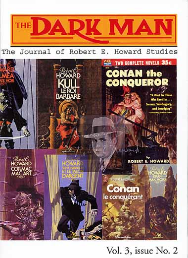 The Dark Man V3N2 (#11): The Journal of Robert E. Howard Studies