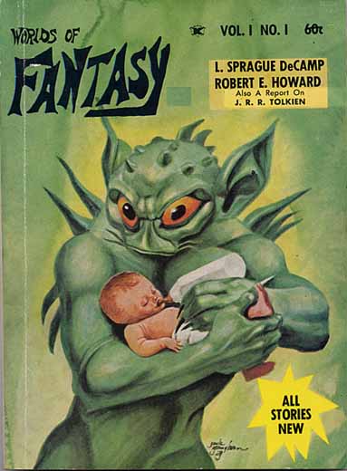 Worlds of Fantasy Volume 1 Number 1
