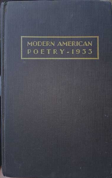 Modern American Poetry - 1933