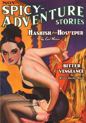 Spicy-Adventure Stories November 1936