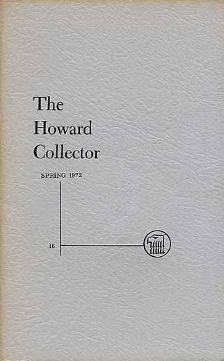 The Howard Collector #16
