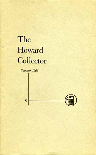 The Howard Collector #8