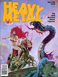 Heavy Metal April 1981