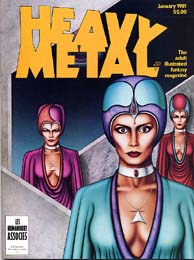 Heavy Metal January 1981