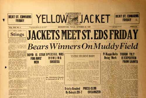 The Yellow Jacket Volume XIII Number 7