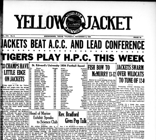 The Yellow Jacket Volume XXI Number 8