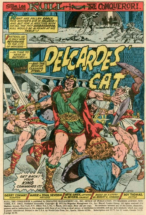 Kull the Conqueror Volume 1 Number 7