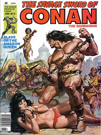 The Savage Sword of Conan #41