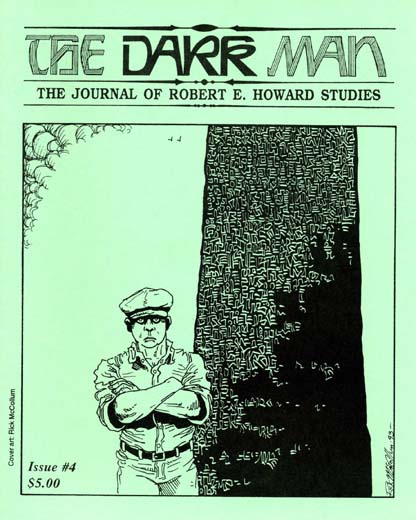 The Dark Man #4: The Journal of Robert E. Howard Studies
