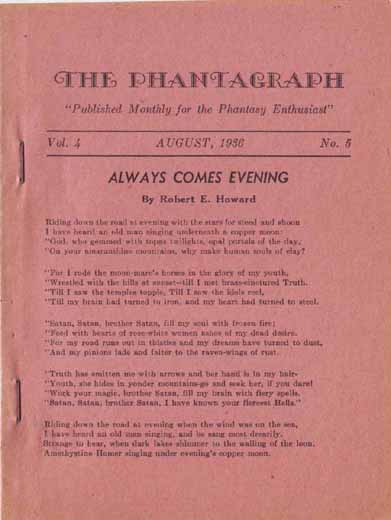 The Phantagraph Volume 4 Number 5
