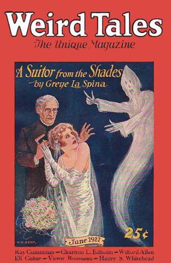 Weird Tales Volume 9 Number 6