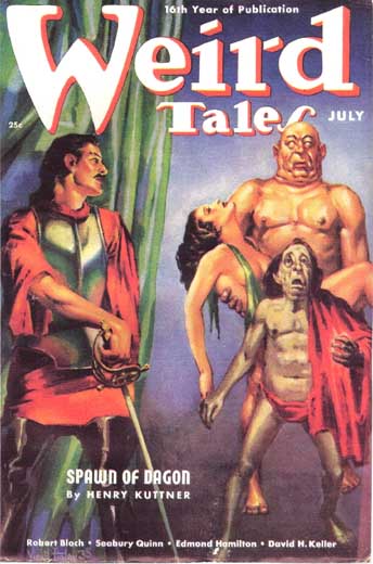 Weird Tales Volume 32 Number 1
