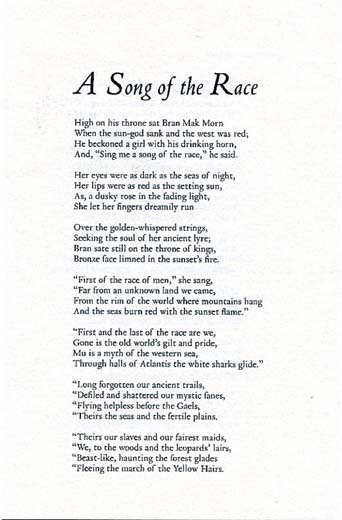 A Song of The Race