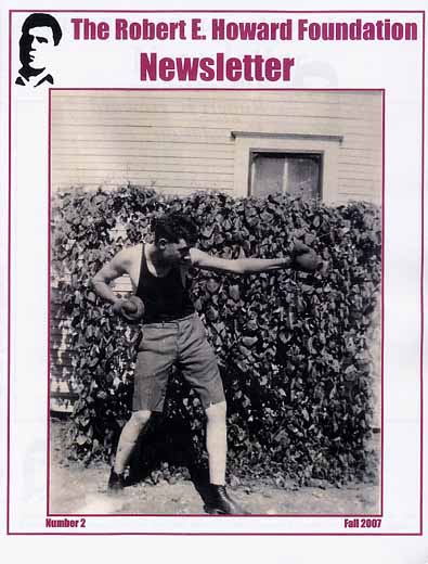 Robert E. Howard Foundation Newsletter #2