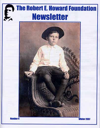Robert E. Howard Foundation Newsletter #4