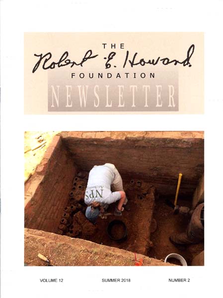 Robert E. Howard Foundation Newsletter Volume 12 Number 2