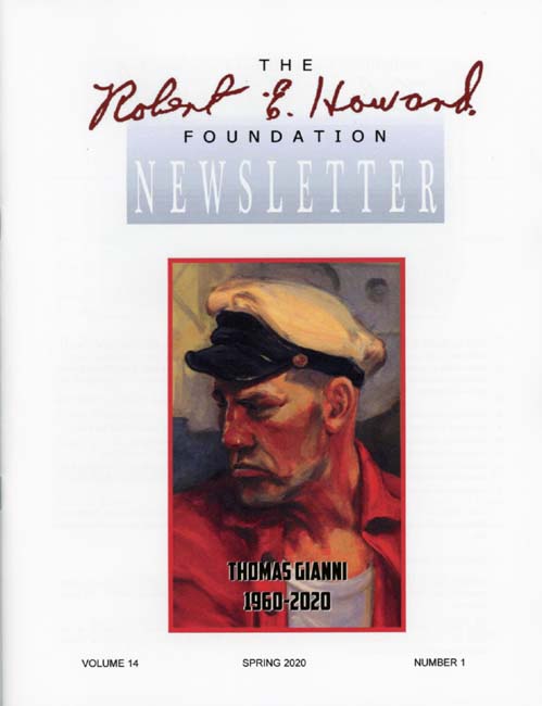 Robert E. Howard Foundation Newsletter Volume 14 Number 1