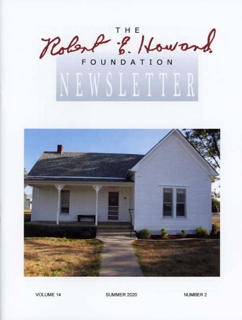 Robert E. Howard Foundation Newsletter Volume 14 Number 2