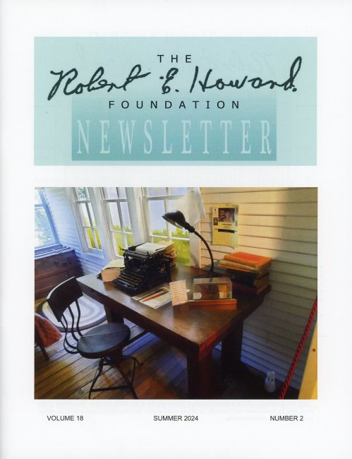 Robert E. Howard Foundation Newsletter Volume 18 Number 2