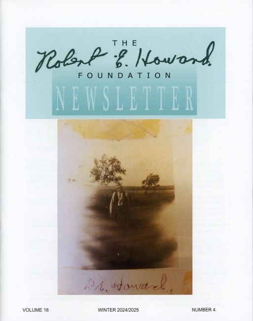 Robert E. Howard Foundation Newsletter Volume 18 Number 4