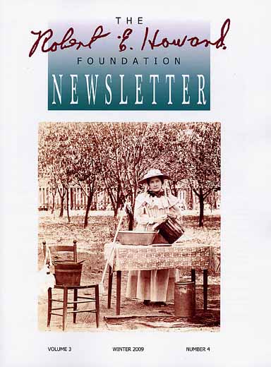 Robert E. Howard Foundation Newsletter Volume 3 Number 4