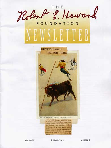 Robert E. Howard Foundation Newsletter Volume 5 Number 2