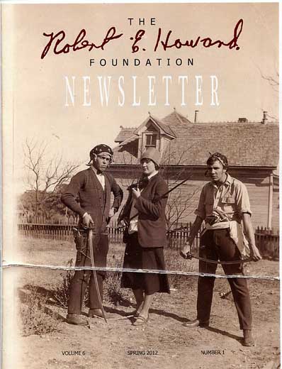 Robert E. Howard Foundation Newsletter Volume 6 Number 1