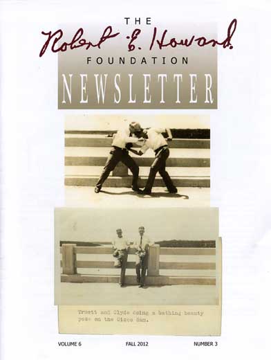 Robert E. Howard Foundation Newsletter Volume 6 Number 3