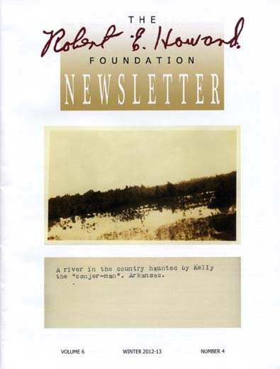 Robert E. Howard Foundation Newsletter Volume 6 Number 4