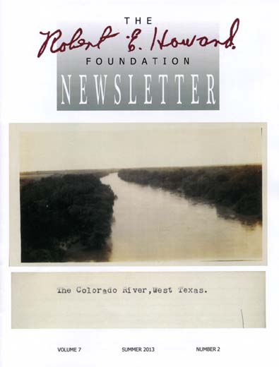 Robert E. Howard Foundation Newsletter Volume 7 Number 2