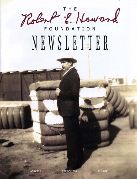 Robert E. Howard Foundation Newsletter Volume 8 Number 1