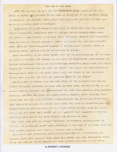 The God in the Bowl (Draft B)