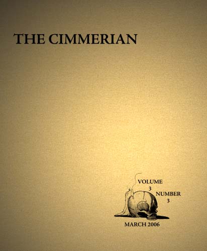 The Cimmerian Volume 3 Number 3