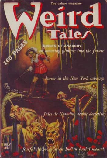 Weird Tales Volume 34 Number 1